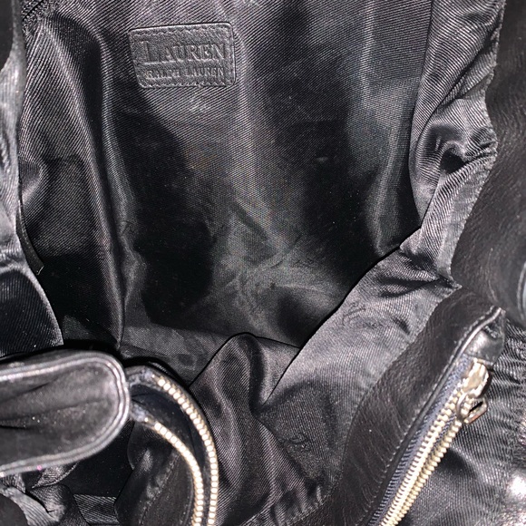 Lauren Ralph Lauren LG Leather Handbag - Picture 4 of 11
